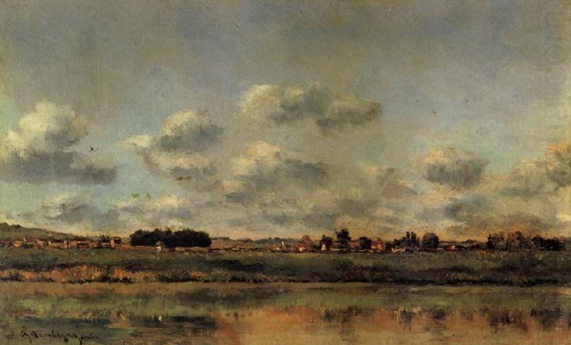 The Banks of the Oise, Charles Francois Daubigny